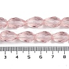 Transparent Glass Beads Strands EGLA-N013-T8mm-D18-4