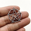 Tibetan Style Zinc Alloy Pendants PW-WGCDD2B-01-1