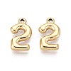 Ion Plating(IP) 304 Stainless Steel Pendants STAS-N109-261C-G-1