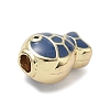 Brass Enamel Beads KK-K368-18G-3