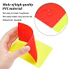 PVC Plastic Blank Penalty Cards LS-AJEW-WH0401-87-4
