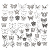Alloy Pendants & Links Connector Charms Sets PW-WG0DFB9-07-1