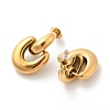 304 Stainless Steel Stud Earrings EJEW-M073-04G-02-2