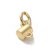 Golden Brass Charms KK-H493-01G-14-2
