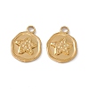 Ion Plating(IP) 304 Stainless Steel Pendants STAS-K242-08G-2