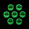 Luminous Frosted Acrylic Beads FACR-T008-02D-3