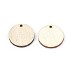 Undyed Wood Pendants LS-WOOD-T008-13-2
