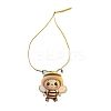 Cute Bees Acrylic Pendant Decoration LS-HJEW-G026-01B-2