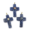 Natural Sodalite Pendants G-B180-01G-09-1