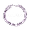 Baking Paint Electroplated Synthetic Non-magnetic Hematite Beads Strands G-H072-A01-01I-2