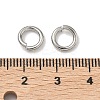 Tarnish Resistant 304 Stainless Steel Open Jump Rings STAS-R065-42-5