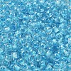 Transparent Glass Round Seed Beads SEED-B001-05A-19-3