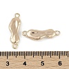 Brass Connector Charms KK-Z075-05G-3