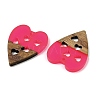 Resin and Walnut Pendants WOOD-I013-03B-2