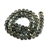 Crackle Transparent Glass Beads Strands GLAA-N074-02B-07-3