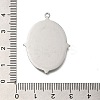 304 Stainless Steel Pendant Cabochon Settings STAS-H225-03P-3