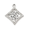 Alloy Rhinestone Pendants ALRI-C007-59P-2