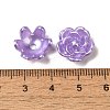 Acrylic Pearly Lustre Beads OACR-U006-02C-3