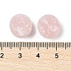 Natural Rose Quartz Cabochons G-K338-39B-02-3