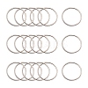Non-Tarnish 304 Stainless Steel Linking Ring X-STAS-S079-12C-A-1