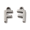 304 Stainless Steel Charms STAS-C074-02G-2