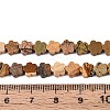Natural Picture Jasper Beads Strands G-N257-24A-08-5