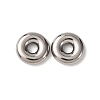 304 Stainless Steel European Beads STAS-D383-01A-P-1