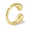 Rack Plating Brass Cuff Rings LS-RJEW-D025-05G-1