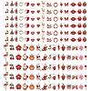 60Pcs 30 Styles Alloy Enamel Pendants ENAM-LS0001-03LG-2