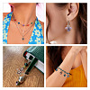 60Pcs 12 Colors Alloy Enamel Pendants ENAM-TA0001-61-9