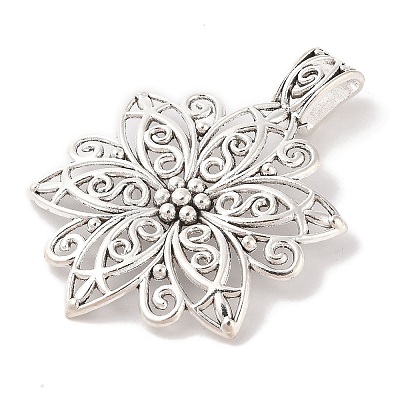 Tibetan Style Alloy Focal Pendants X-LF9727Y-1
