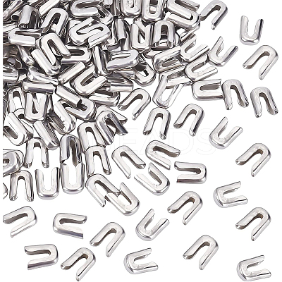 120Pcs 304 Stainless Steel Spiral Bone Tips FIND-BC0003-17-1