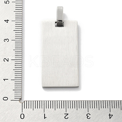 Christmas 304 Stainless Steel Pendants STAS-Z098-37P-1