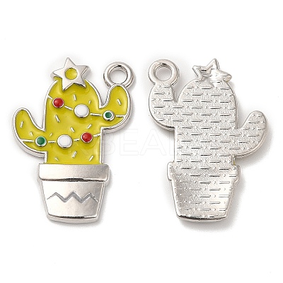 Alloy Enamel Pendants ENAM-K069-14P-1