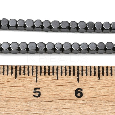 Electroplate Non-magnetic Synthetic Hematite Beads Strands G-I175-09D-1