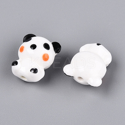 Handmade Porcelain Bead Strands PORC-N011-02A-1