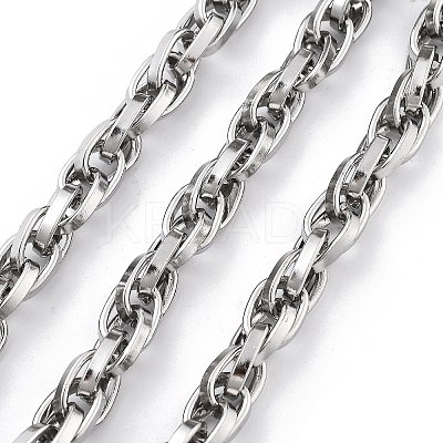 304 Stainless Steel Rope Chains CHS-U002-02P-1
