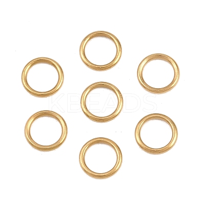 Ion Plating(IP) 304 Stainless Steel Closed Jump Rings STAS-G393-06G-13-1