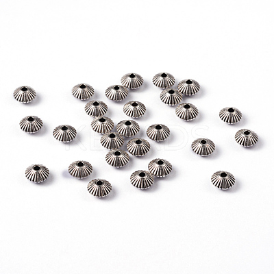 Tibetan Style Alloy Spacer Beads X-LF0620Y-NF-1