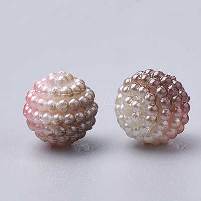 Imitation Pearl Acrylic Beads OACR-T004-12mm-19-1