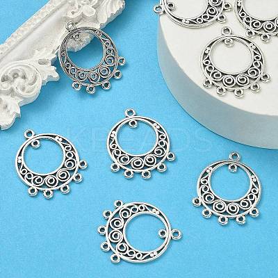 Tibetan Style Alloy Chandelier Components Links TIBE-YW0001-53-1