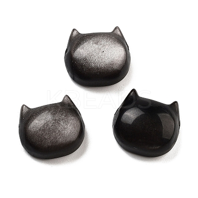 Natural Silver Sheen Obsidian Beads G-H007-03D-1