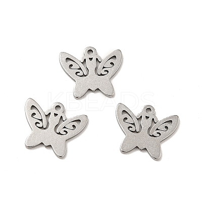 Non-Tarnish 201 Stainless Steel Pendants STAS-E176-11P-1