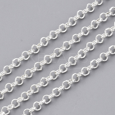 Soldered Brass Coated Iron Rolo Chains CH-S125-08B-S-1