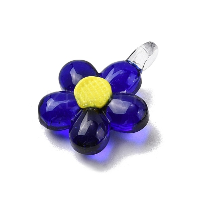 Handmade Lampwork Pendants LAMP-K043-02A-1