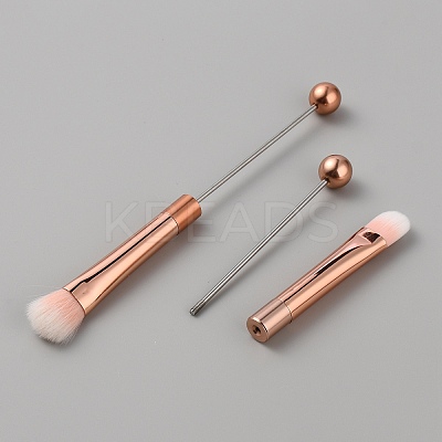 Beadable Makeup Brushes Set MRMJ-WH0070-96B-1