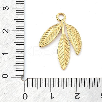 Ion Plating(IP) 304 Stainless Steel Pendants STAS-P379-02C-G-1