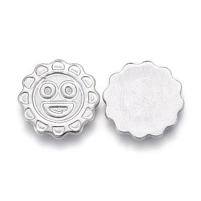 304 Stainless Steel Cabochons STAS-P245-14P-1
