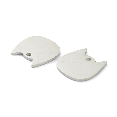 Tarnish Resistant 304 Stainless Steel Laser Cut Pendants STAS-P283-03A-P-1