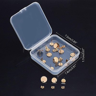 Wholesale 304 Stainless Steel Stud Earring Findings 